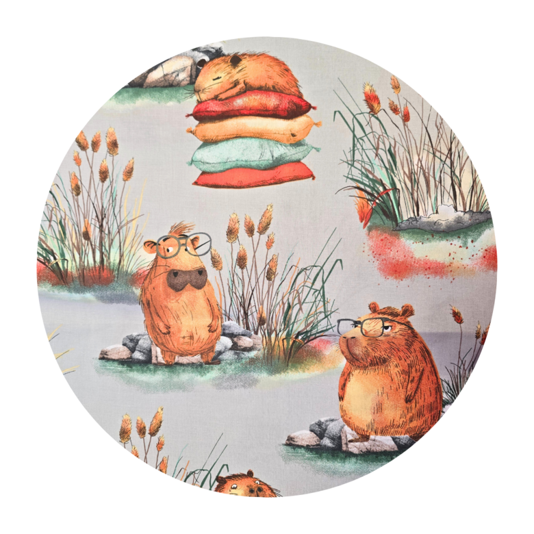 "Kapibaras ikdiena" 80x180